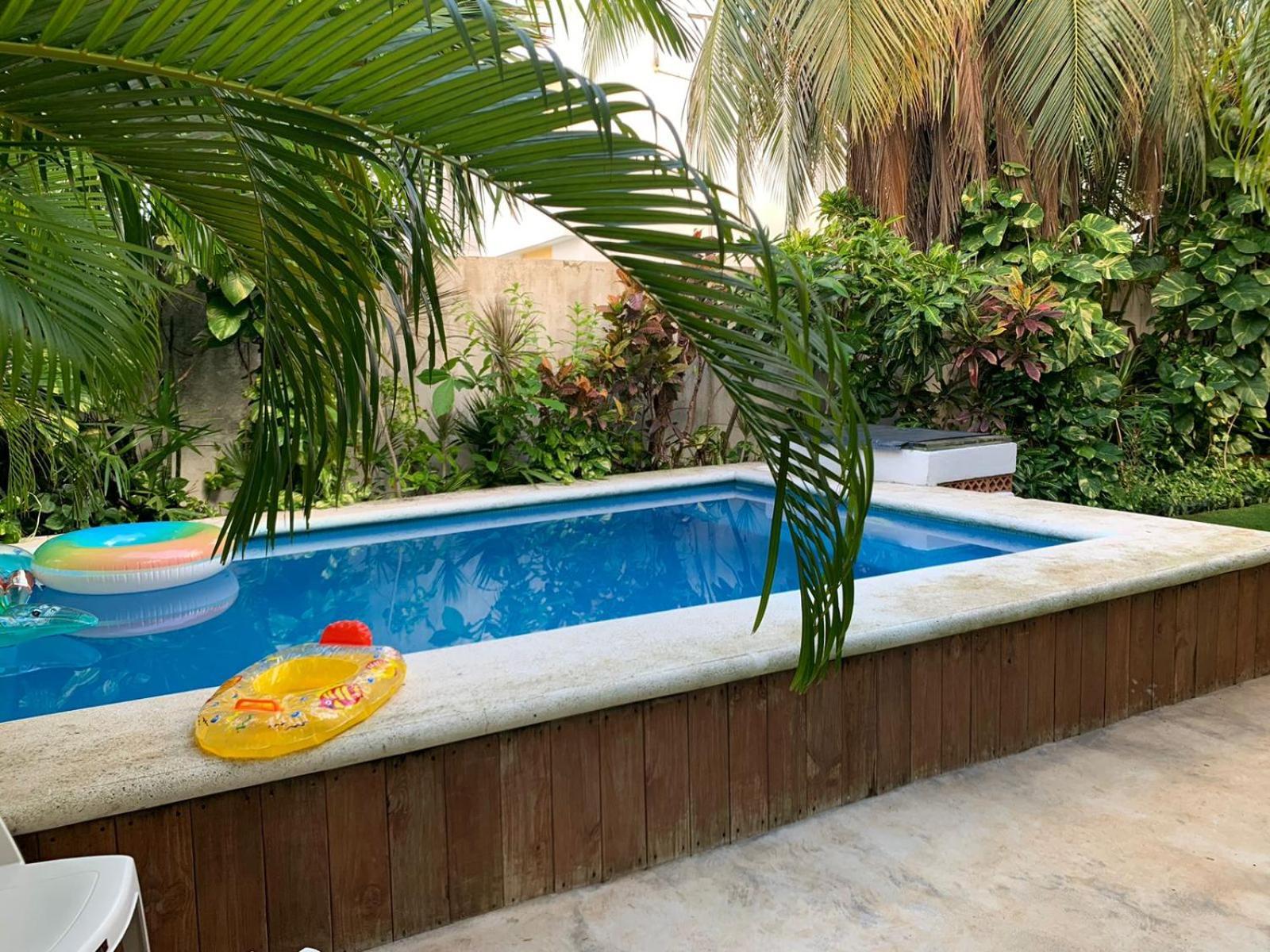 Apartamento Casa Nona Rosa Cancún Exterior foto